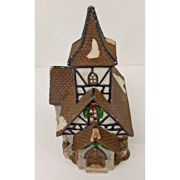 Dickens Keepsake Cottage O'Well Novelty VTG 1994 Christmas Village Ceramic GUC - Picture 5 of 10